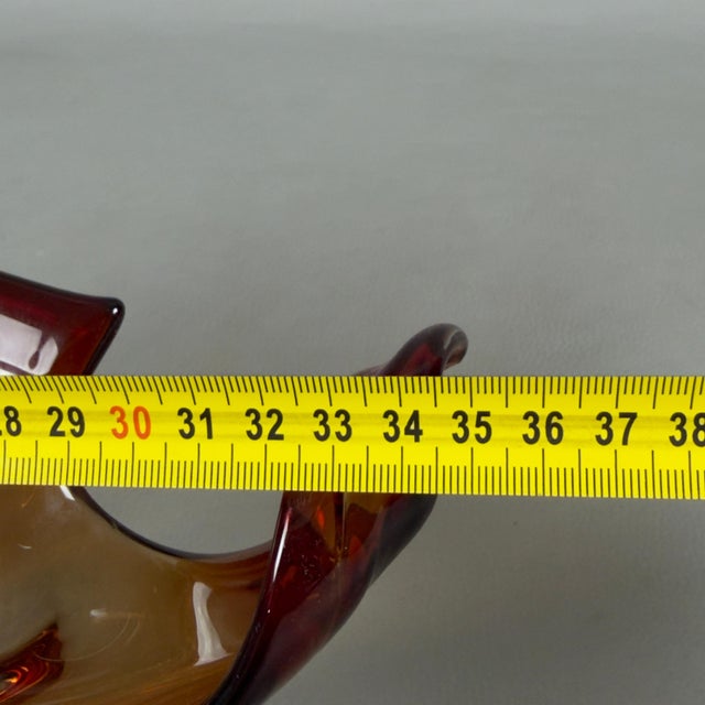 Sommerso Murano Glass Centerpiece, 1970s For Sale - Image 10 of 12