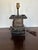Late 19th Century Cast Iron Camp Stove Turned Into a Lamp For Sale - Image 4 of 4