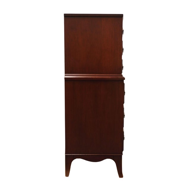 Antique Vintage Continental Furniture Co. Solid Mahogany Traditional Duncan Phyfe Style 36