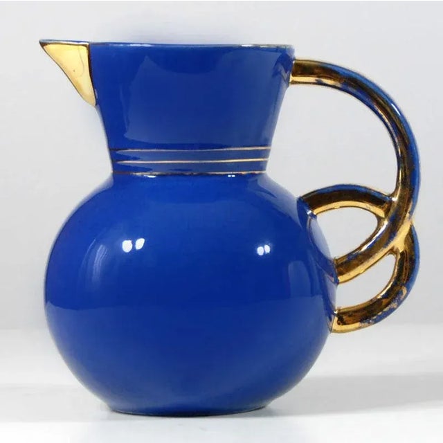 Belgian Jug by R. Chevalier for Boch Freres, 1930s For Sale - Image 4 of 8