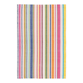 Dash & Albert by Annie Selke Summer Stripe Indoor/Outdoor Rug, 8' x 10' For Sale