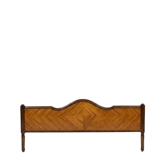 J.B. Van Sciver Company j.b. Van Sciver Co. Art Deco Sunrise Bedroom Suite, C. 1928-1932 - Mahogany Bedstead For Sale - Image 4 of 6