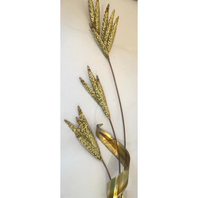 Brutalist Vintage Jere Style Brutalist Botanical Wall Art For Sale - Image 3 of 9