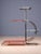 20th Century Bauhaus Steel Plant Stand with Colored Glass Shelves by Emile Guyot, Czechoslovakia, 1930 For Sale - Image 4 of 6