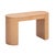 Boho Chic Marlow Natural Wood Writing Desk For Sale - Image 3 of 11