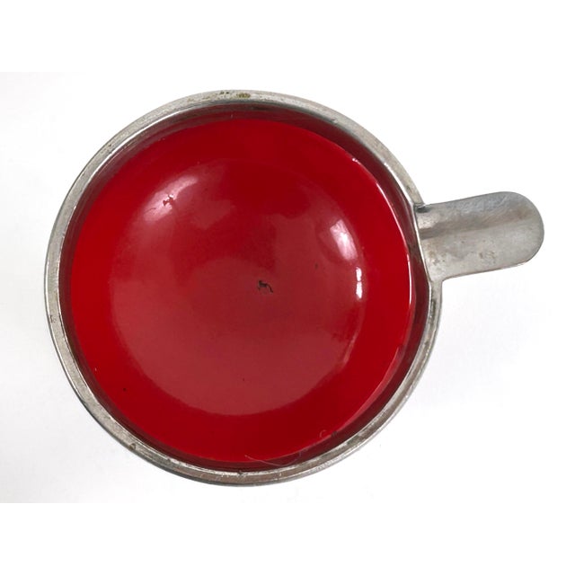 Small Mid-Century Modern Enameled Ashtrays, Germany, 1960s, Set of 6 For Sale - Image 12 of 18