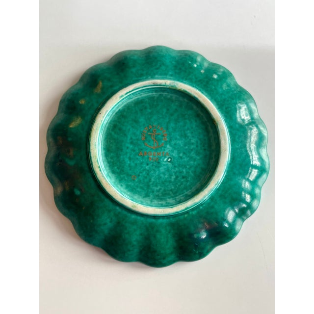 Gustavsberg Vintage Ceramic Pieces by Wilhelm Kage for Gustavsberg, 1950s, Set of 3 For Sale - Image 4 of 9