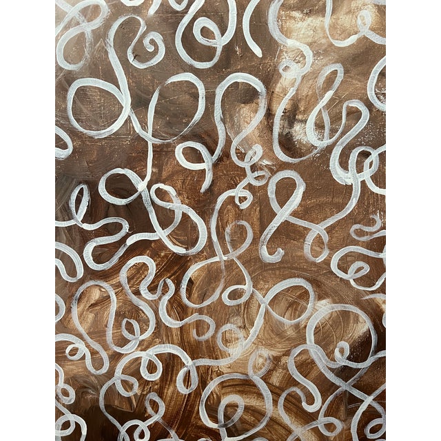 This painting is from 2006. I was thinking about the circuitous nature of life. It’s a large acrylic on canvas painting....