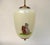 A rare ceiling light by doria, made in the 1950s, featuring three walt disney characters: lady, the tramp, and jock. the...