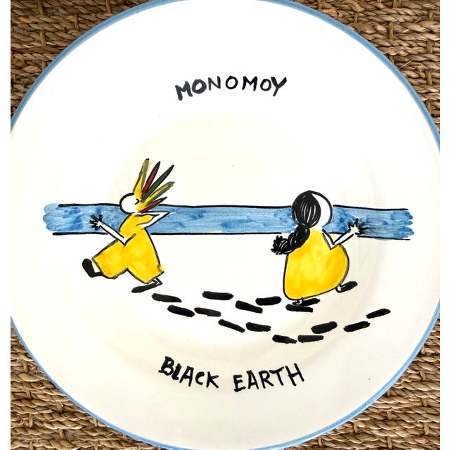 American Set/8 Nantucket Plates Made in Italy For Sale - Image 3 of 12