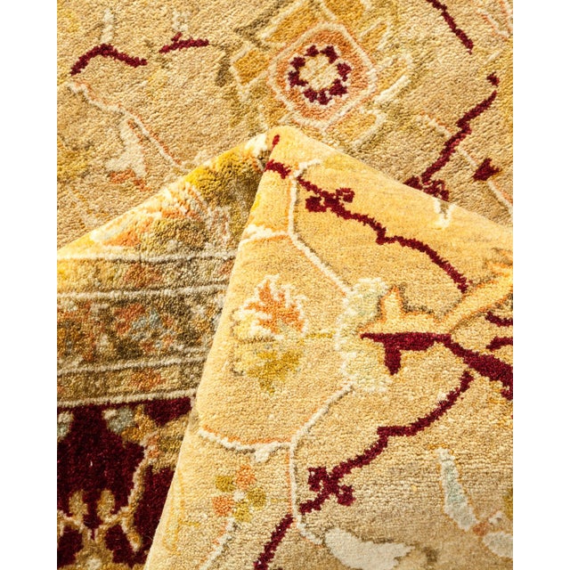 Textile Mogul Collection Hand-Knotted Area Rug - Gold Collection 8' 2" X 10' 2" For Sale - Image 7 of 10