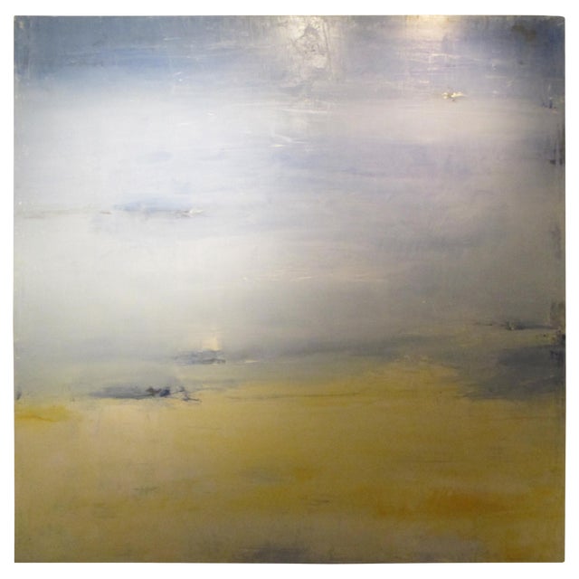 Marc Antoine Goulard 'French 1964' Oil Painting on Panel For Sale