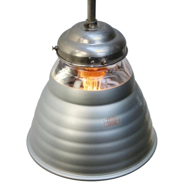 Mid-Century Modern Mercury Mirror Glass Sconce from Zeiss Ikon For Sale - Image 3 of 9