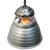 Mid-Century Modern Mercury Mirror Glass Sconce from Zeiss Ikon For Sale - Image 3 of 9