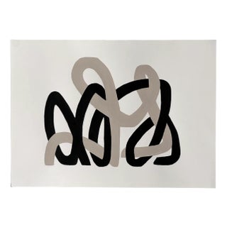 Amanda Andersen, Symbiotic String II, 2024, Acrylic Painting on Paper For Sale