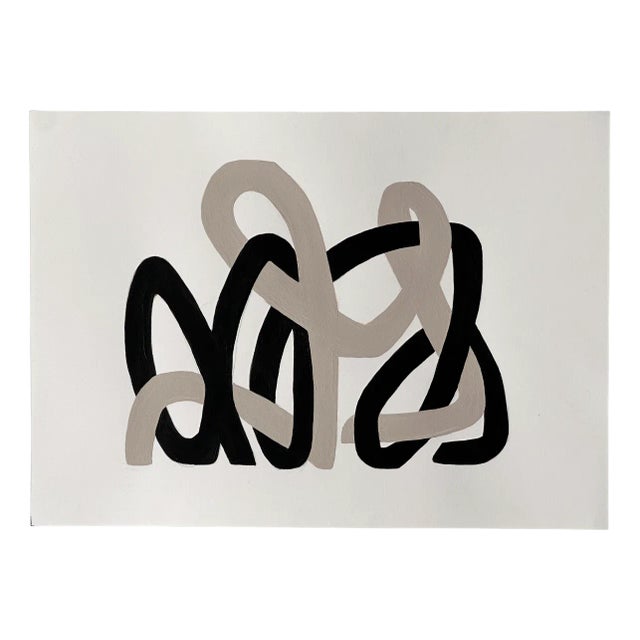 Amanda Andersen, Symbiotic String II, 2024, Acrylic Painting on Paper For Sale