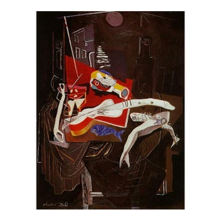 Dali Still Life by the Light of the Moon Tapestry Only 50 Produced Surreal Art For Sale