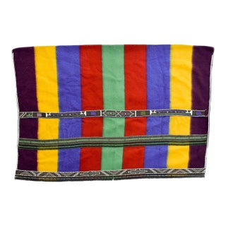 Early 20th Century Ndebele Nguba Beaded Traditional Blanket 40x60 Inch South Africa Sidley Collection For Sale