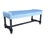 1970s Jacobean Revival Barley Twist Velvet Upholstered Bench For Sale - Image 4 of 11