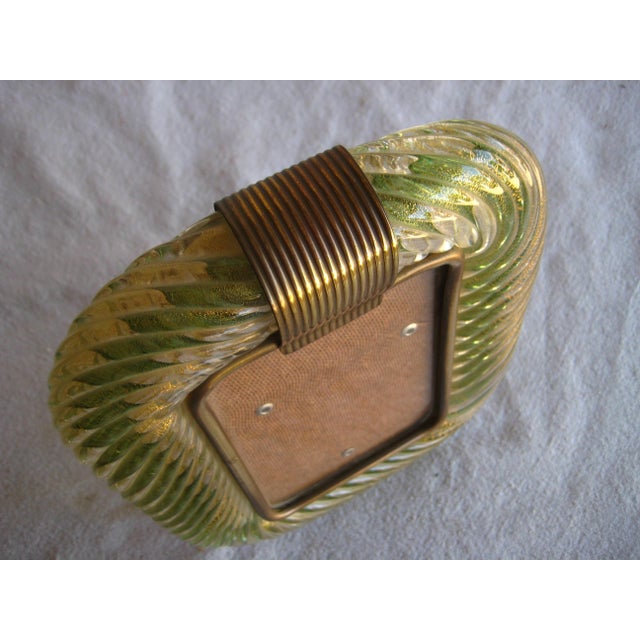 1960s 1960s Murano Barovier & Toso Picture Frame For Sale - Image 5 of 7