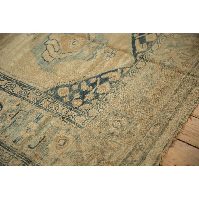 Beige Antique Distressed Kurdish Rug Runner - 5'11" X 11'10" For Sale - Image 8 of 12