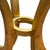 Mid-Century Modern Gilt Round Iron Table Attributed to Roger Thibler For Sale - Image 3 of 5
