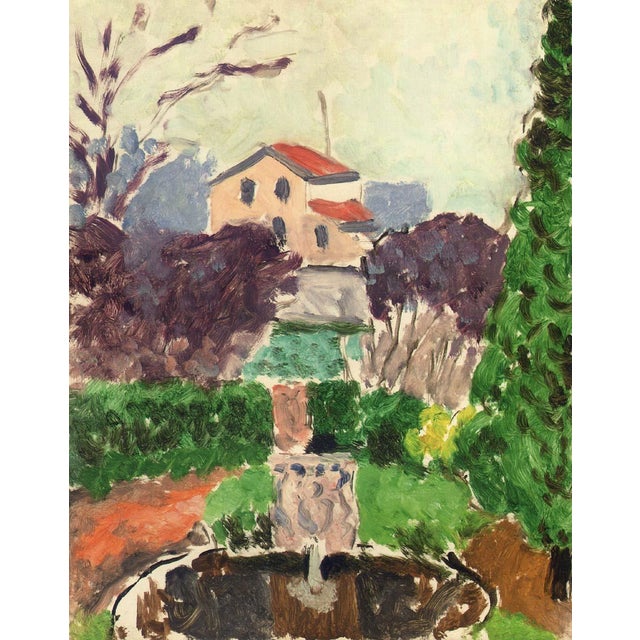 Artist: Henri Matisse Country: France Title: Jardin de l’artiste a Issy les moulineaux Medium: Giclee on watercolor paper...