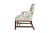 Chinoiserie George III Style Upholstered Arm Chair For Sale - Image 3 of 8