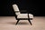 Wood Armchair in Hardwood With Ebony Finish & Boucle, Unknown, 1960s For Sale - Image 7 of 10
