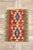 Red Vintage Persian Shiraz Kilim Rug - 02'02 X 03'00 For Sale - Image 8 of 9