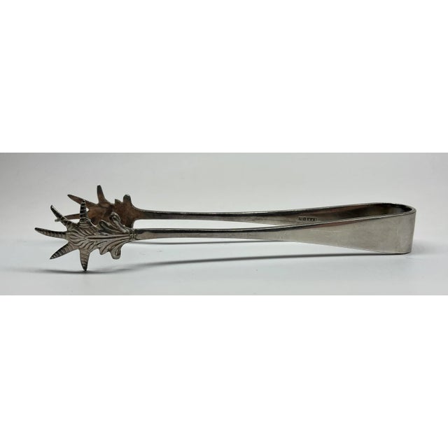 Art Deco Vintage Art Deco Bird Talon Silver Plate Sugar Nips/Tongs Made in England - Circa 1920’s For Sale - Image 3 of 10
