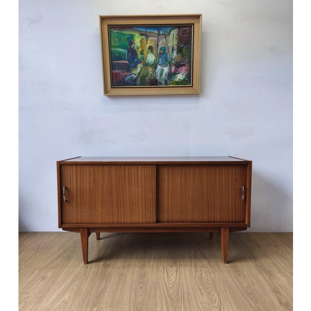 Modernist Wooden Sideboard, 1970s For Sale - Image 6 of 18