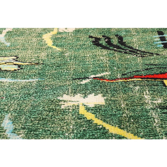 Mid 20th Century Zeki Muren Vintage Turkish Sivas Rug, 06'01 X 09'05 For Sale - Image 5 of 10