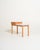Hallway bench, known as the gossip chair, with a single drawer and padded cushion. Swedish production, 1980s. Made in...