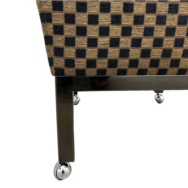 1990s The "Grid" Lounge Chairs | a Pair For Sale - Image 12 of 13