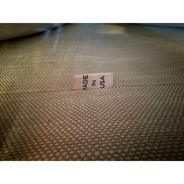 Moss Studios Slope Arm Sofa For Sale - Image 10 of 12