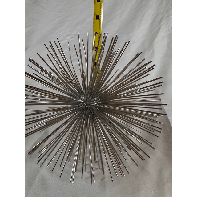 Mid-Century Modern Large Vintage Mid-Century Modern Sea Urchin-Starburst in the Fashion of Curtis Jere For Sale - Image 3 of 8