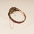 Metal Victorian Bohemian Bangle Bracelet with Rose Cut Garnets, 19th Century For Sale - Image 7 of 16