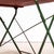 French Folding Wood and Forged Metal Base Table, 1950s For Sale - Image 4 of 10