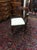 Item: Vintage Corner Chair in Mahogany Wood. Age & Condition: Circa 1980. Good vintage condition. Dimensions: 28″ wide x...