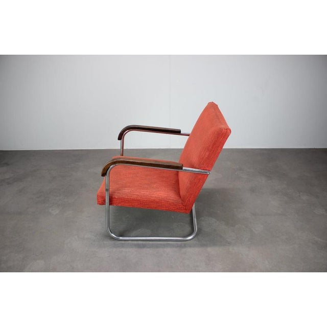 Bauhaus B36P Armchair by Anton Lorenz, Former Czechoslovakia, 1930s For Sale - Image 10 of 15