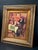 Mid-Century Modern Judaica Art Oil Painting Portrait of a Group of Rabbi With Gold Gilt Wooden Frame For Sale - Image 3 of 6
