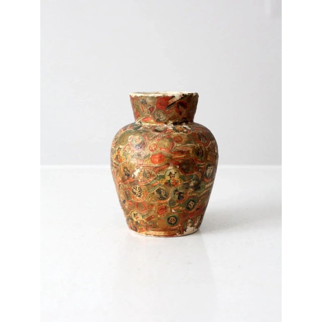 Early 20th Century Vintage Cigar Band Vase For Sale - Image 5 of 12