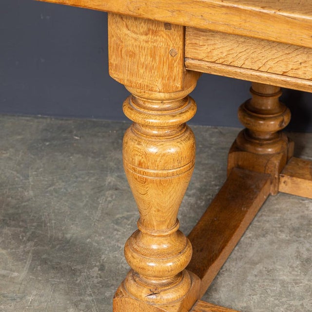 Antique Spanish Oak Refectory Table, 1900s For Sale - Image 12 of 18