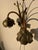 Floral Wall Lamp in Copper and Brass, 1960s For Sale - Image 9 of 11