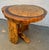Wood Vintage Hand Carved Wooden Aztec Accent Table For Sale - Image 7 of 12