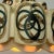 Ceramic Flower Pendant Light, Denmark, 1970s For Sale - Image 9 of 11