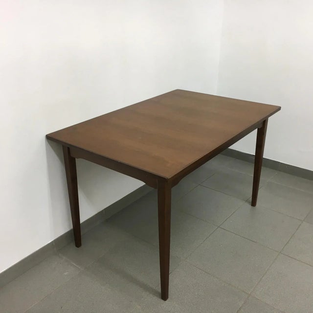 Extendable Dining Table in Teak Wood from Topform, 1960s For Sale - Image 11 of 11