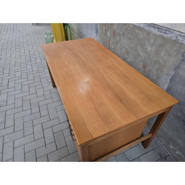 Mid-Century Danish Desk in Oak from Børge Mogensen, 1970s For Sale - Image 10 of 18
