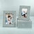 Suede Lux Photo Frame - Côte d'Azur Blue - 5" x 7"